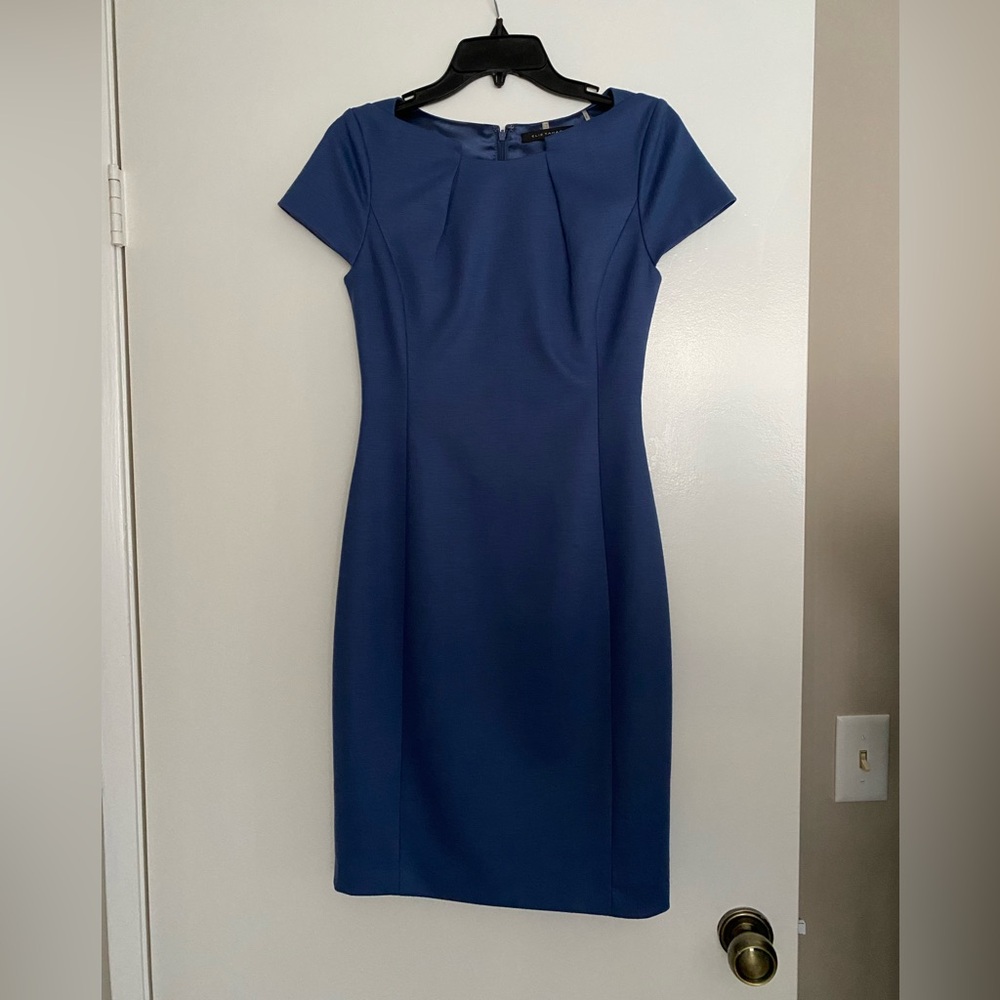 Elie Tahari Blue Dress